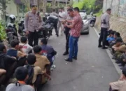 Polsek Teluk Betung Utara Amankan 33 Pelajar yang Diduga Akan Tawuran